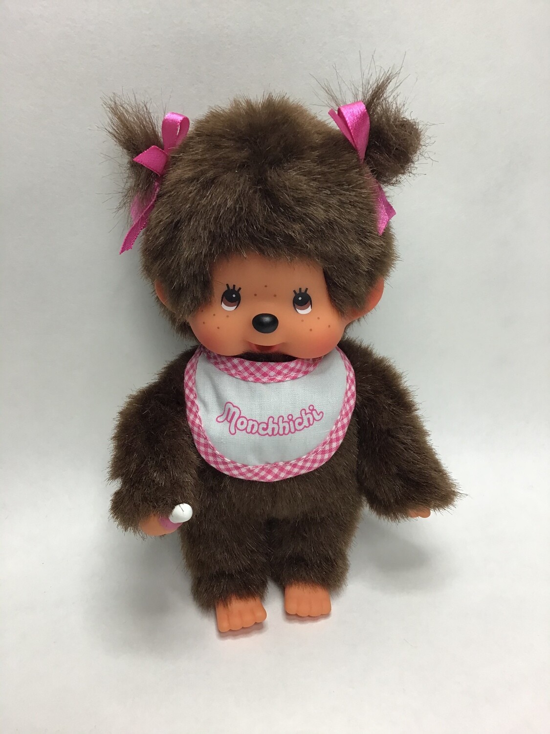 Monchhichi Sekiguchi Original Mädchen 20cm sehr selten Rarität
