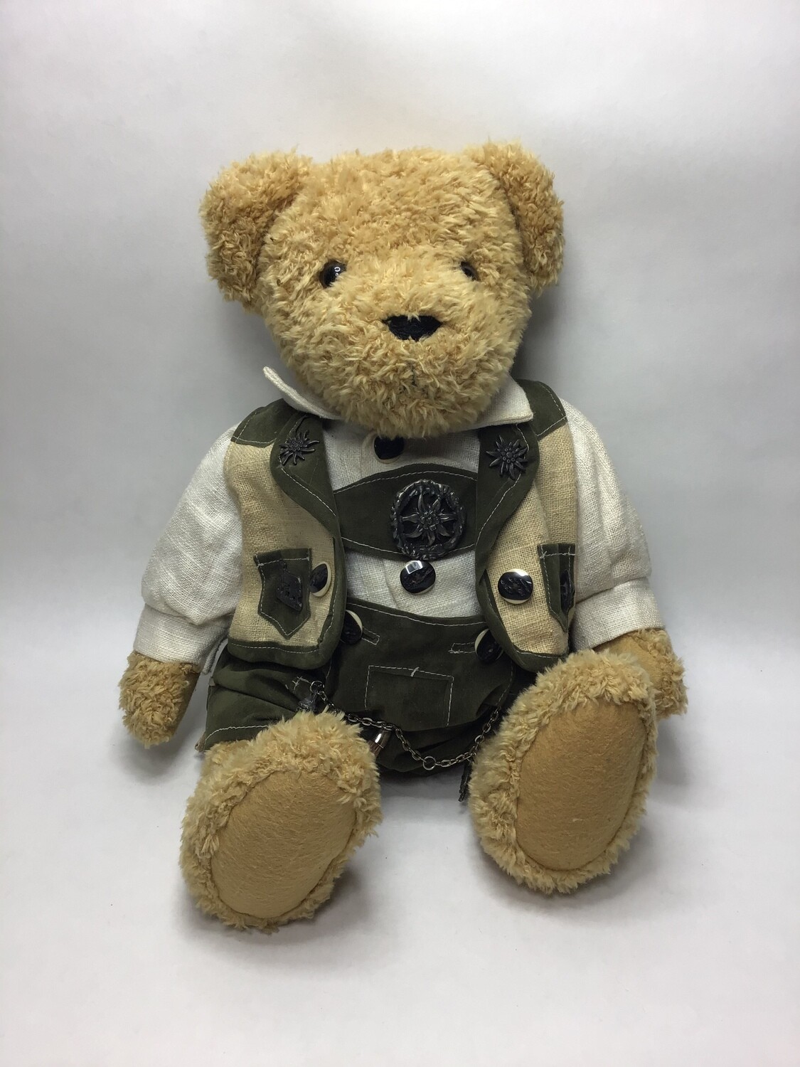 Teddybär Einzelstück Designerstore München Lodenfrey 1842 Unikat 40cm