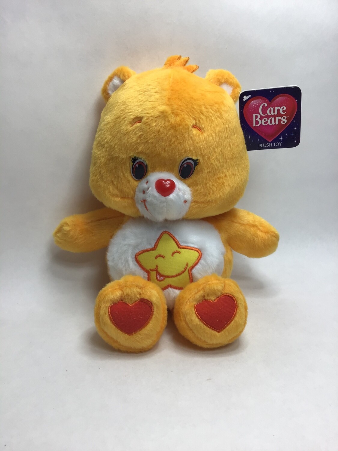 Glücksbär Care Bears Orange Lachbärchi stehend 30cm Neuware mit Etikett