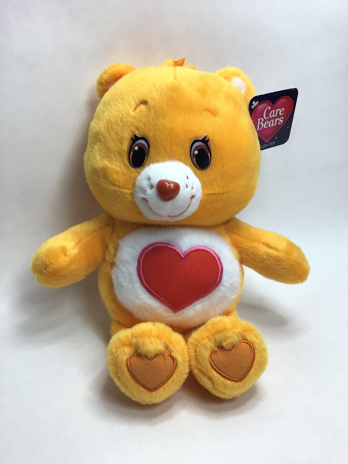 Glücksbär Care Bears Gelb Schmusebärchi stehend 30cm Neuware mit Etikett