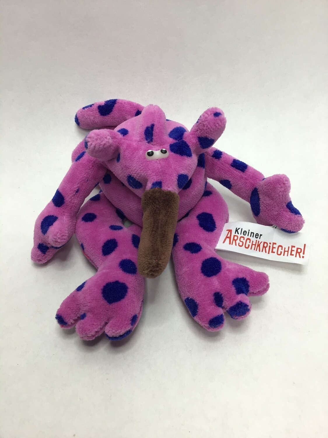 Perlsacktier Bebe Kleiner Arschkriecher liegend 20cm