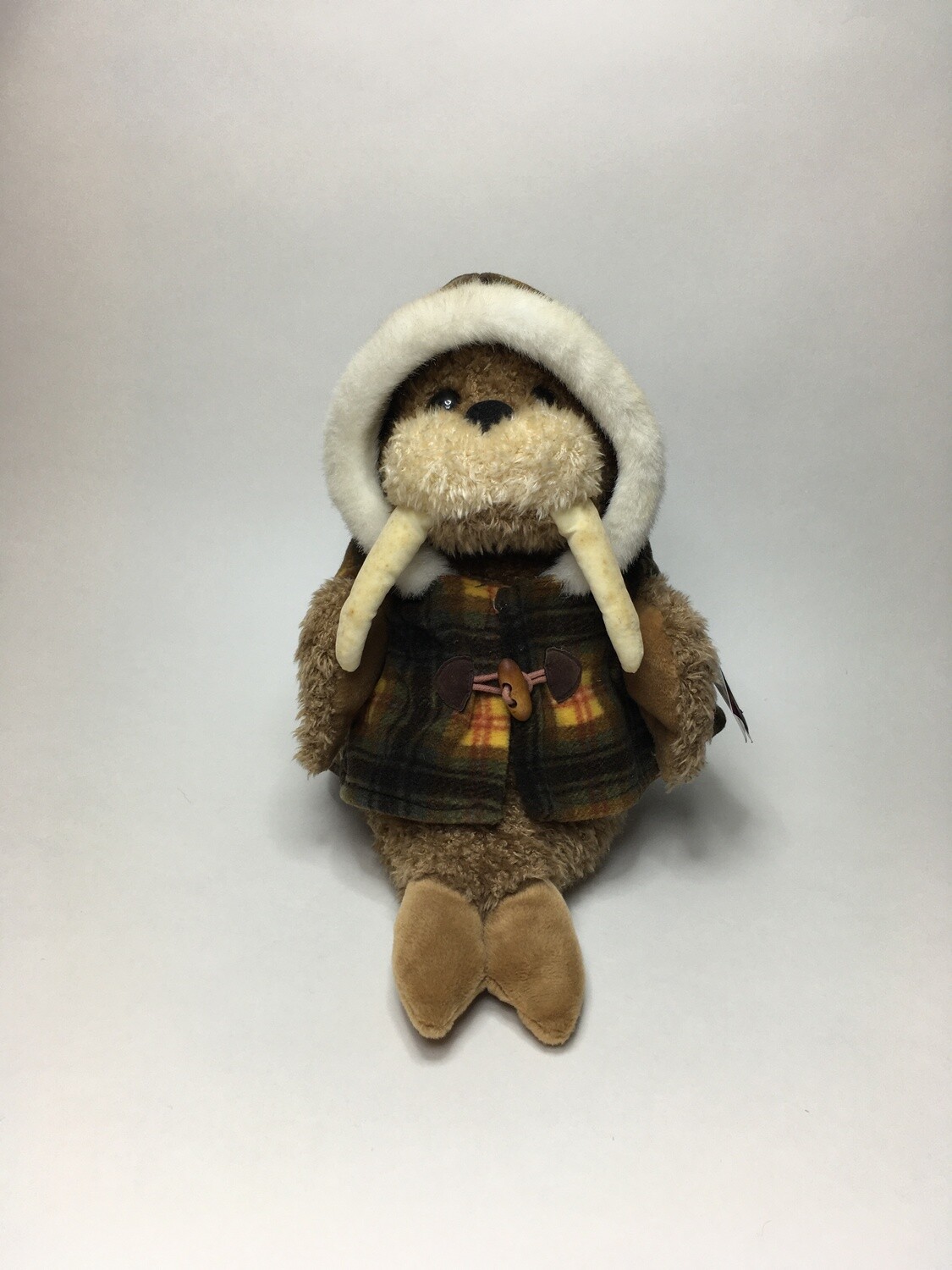 Seelöwe Kuschelwuschel sitzend 30cm Neuwertig mit Etikett