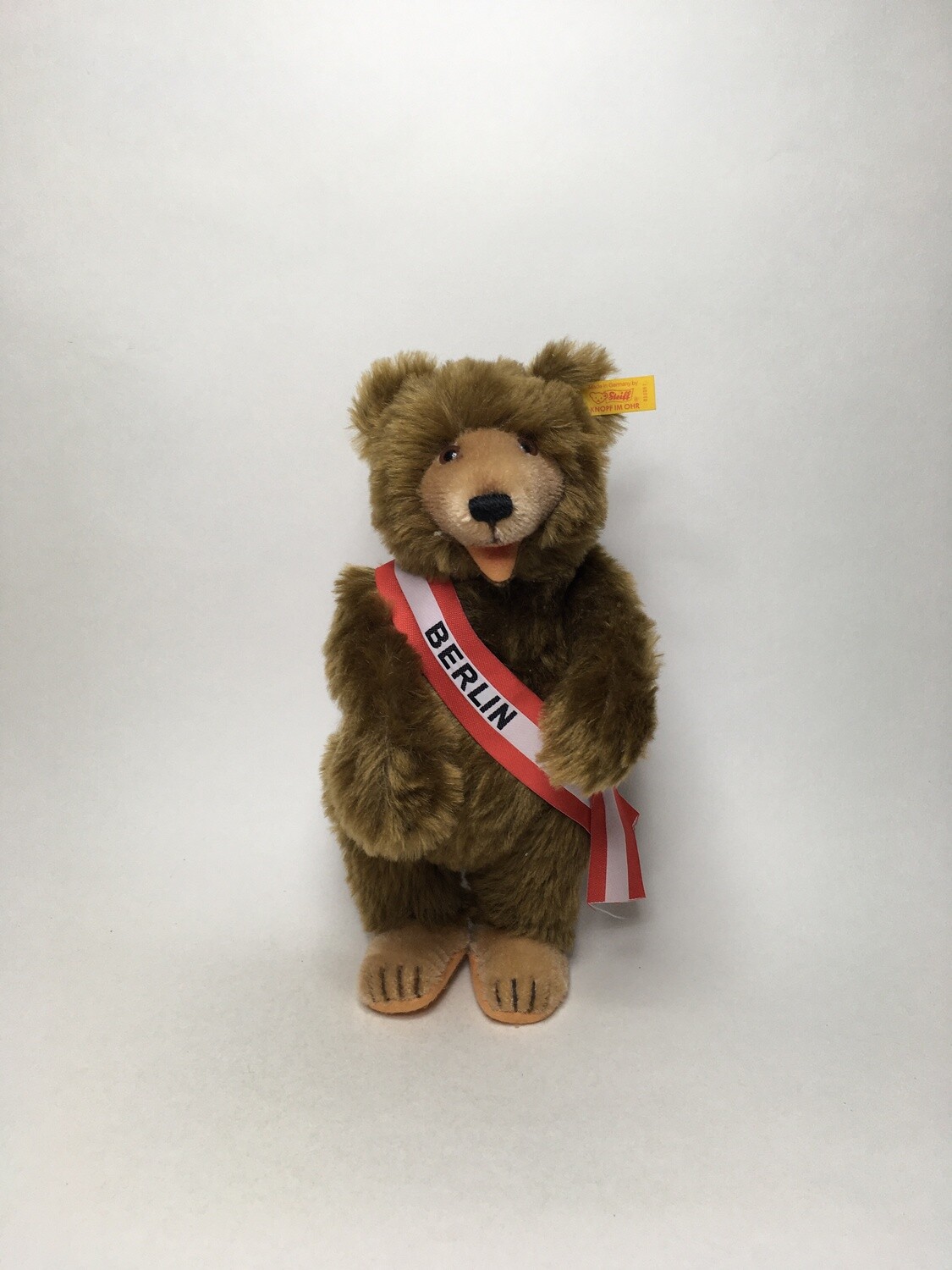 Steiff 010057 Teddybär Berlin stehend 30cm Mega selten