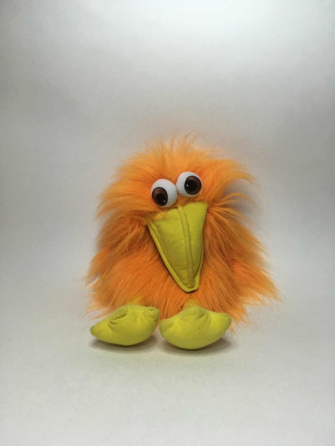 Rabe / Krähe Top Toy Handpuppe stehend 35cm selten