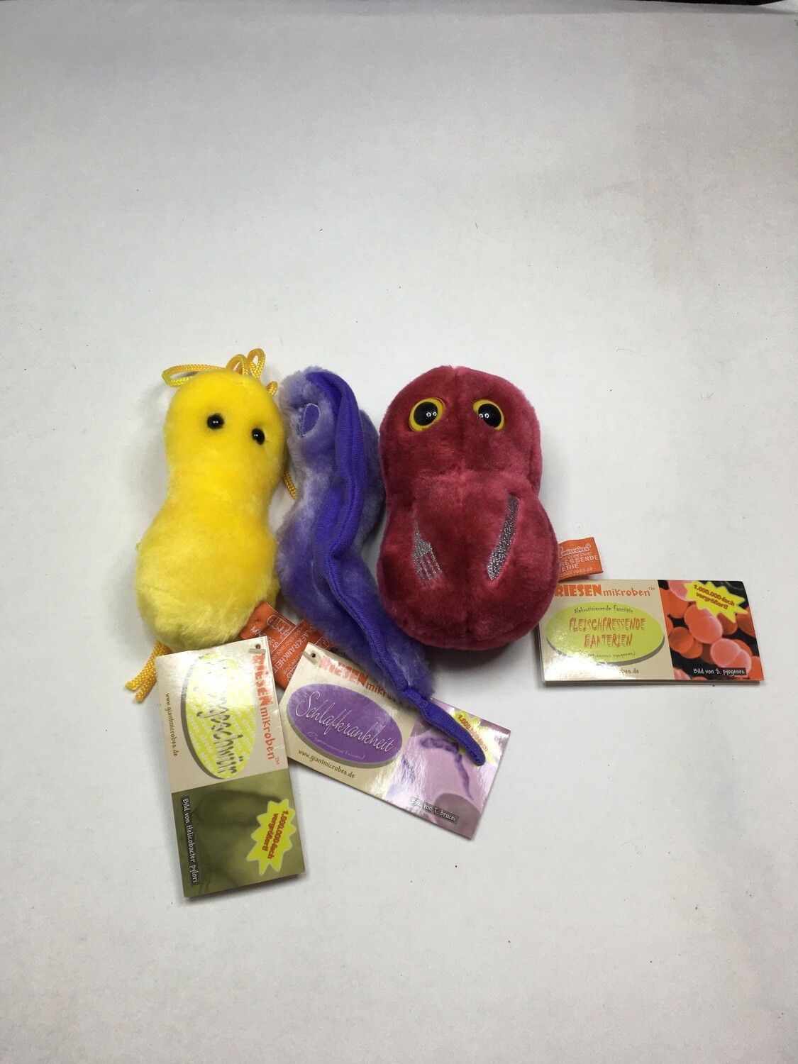 Bakterien Giant Microbes stehend 20cm Neuwertig mit Etikett