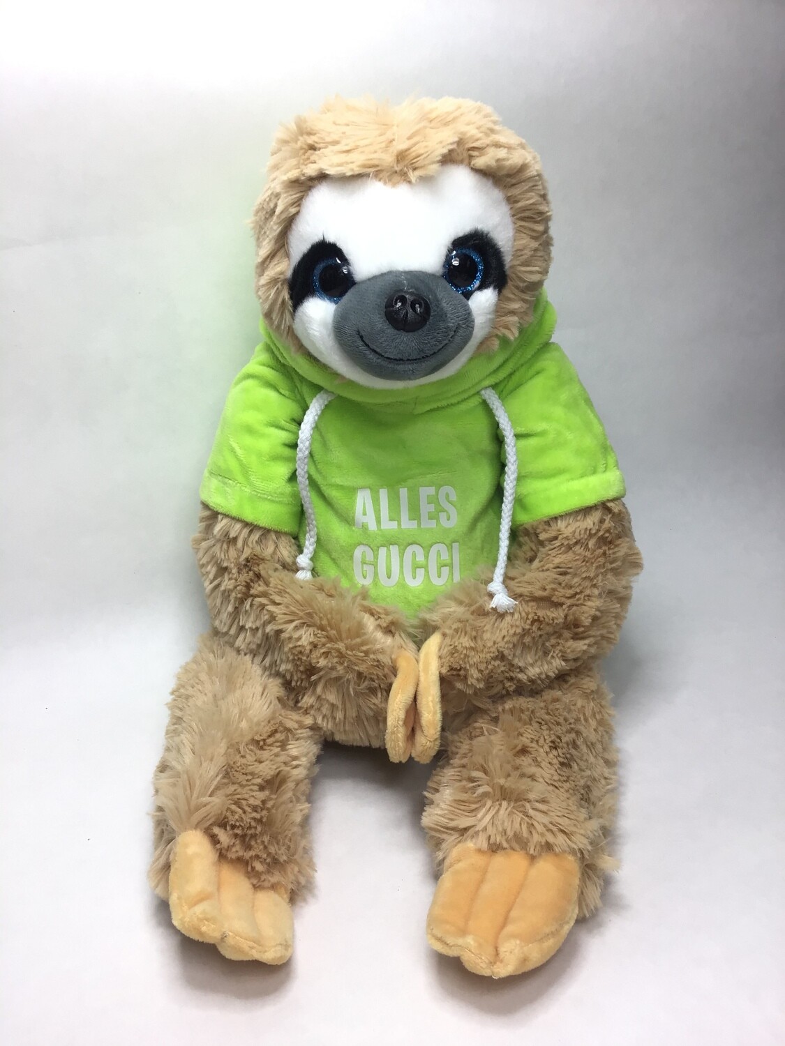 Faultier Braun Grün stehend 50cm Neuware