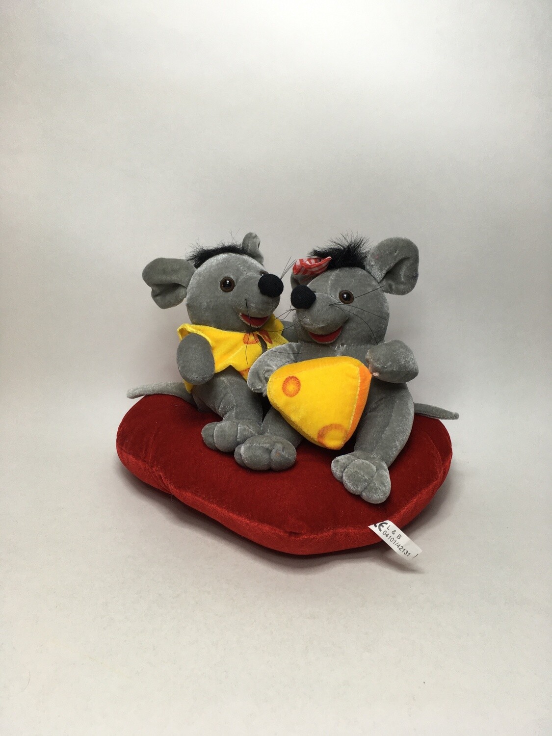 Maus L&amp;B sitzend 20cm selten