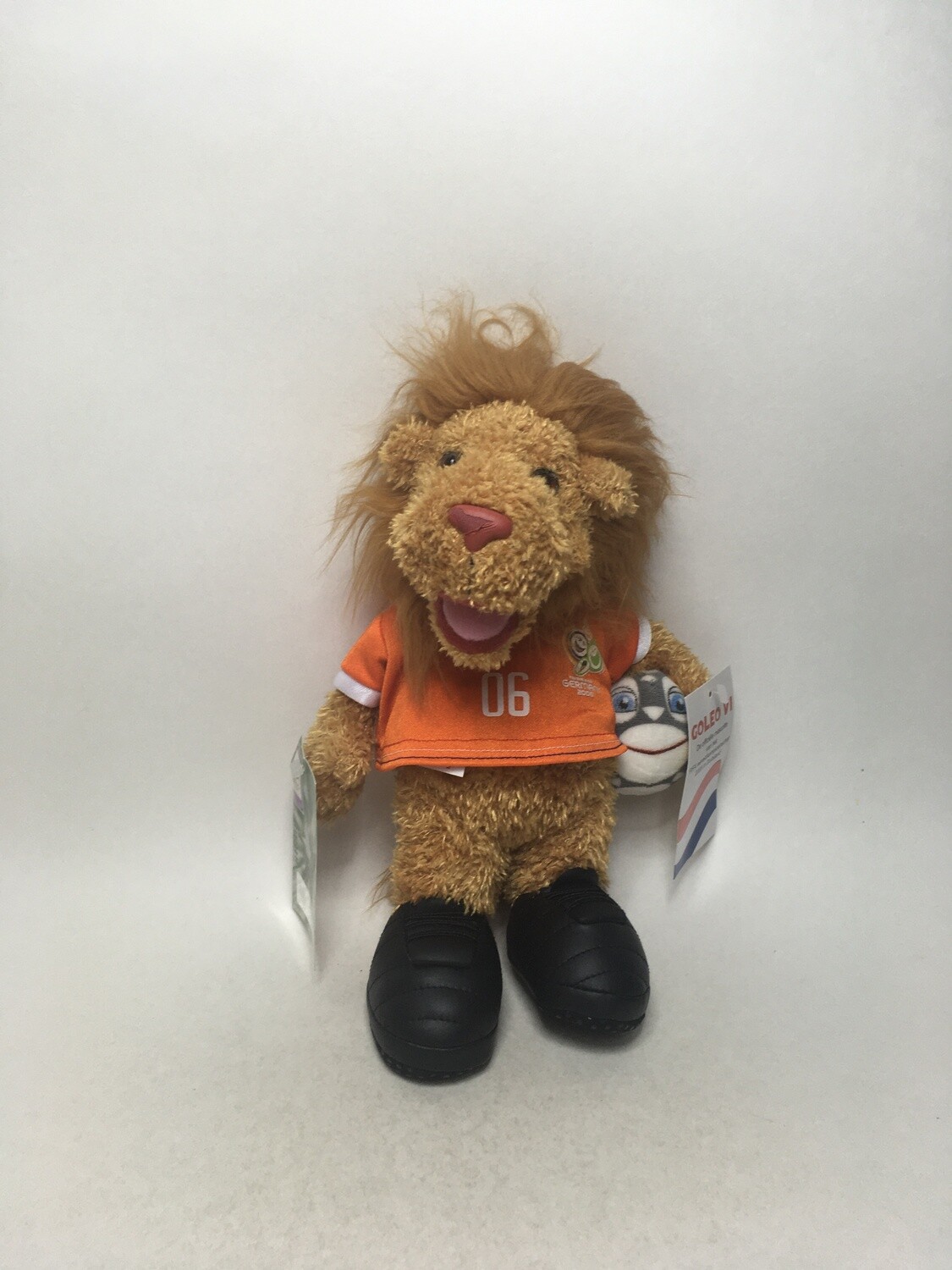 Nici Löwe Goleo stehend 25cm Neuwertig mit Etikett