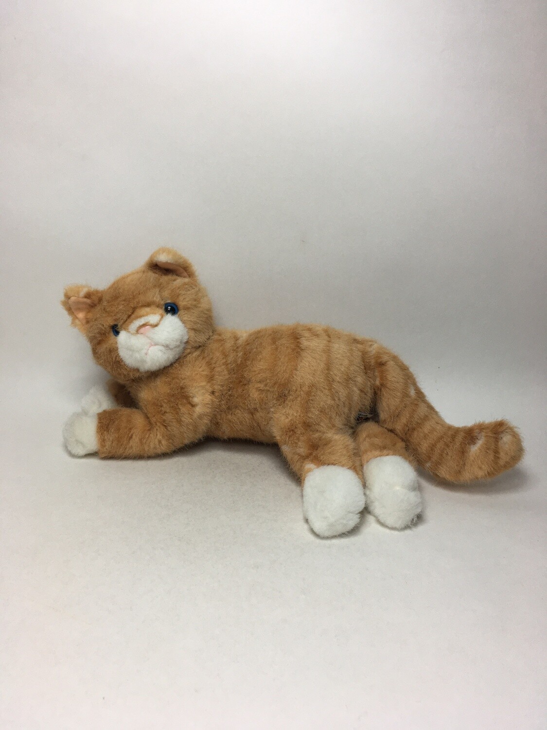 Katze Heunec liegend 40cm Mega selten