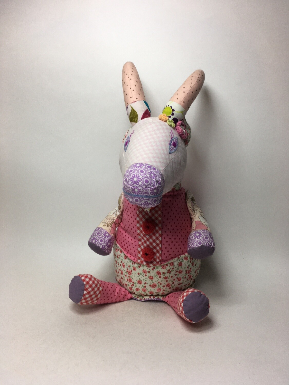 Ziege stehend 50cm Sammlerstück