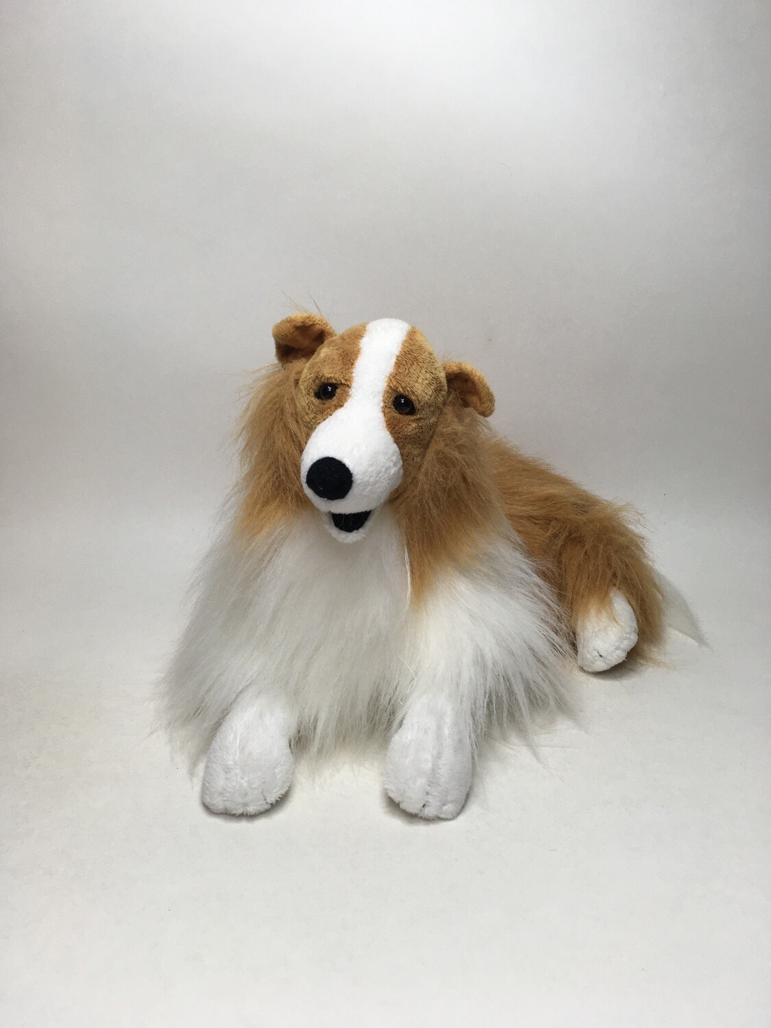 Hund Lassie Heunec liegend 50cm Mega selten