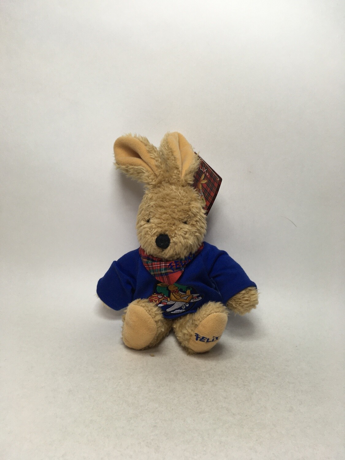 Hase Felix Die Spiegelburg stehend 30cm Neuwertig mit Etikett