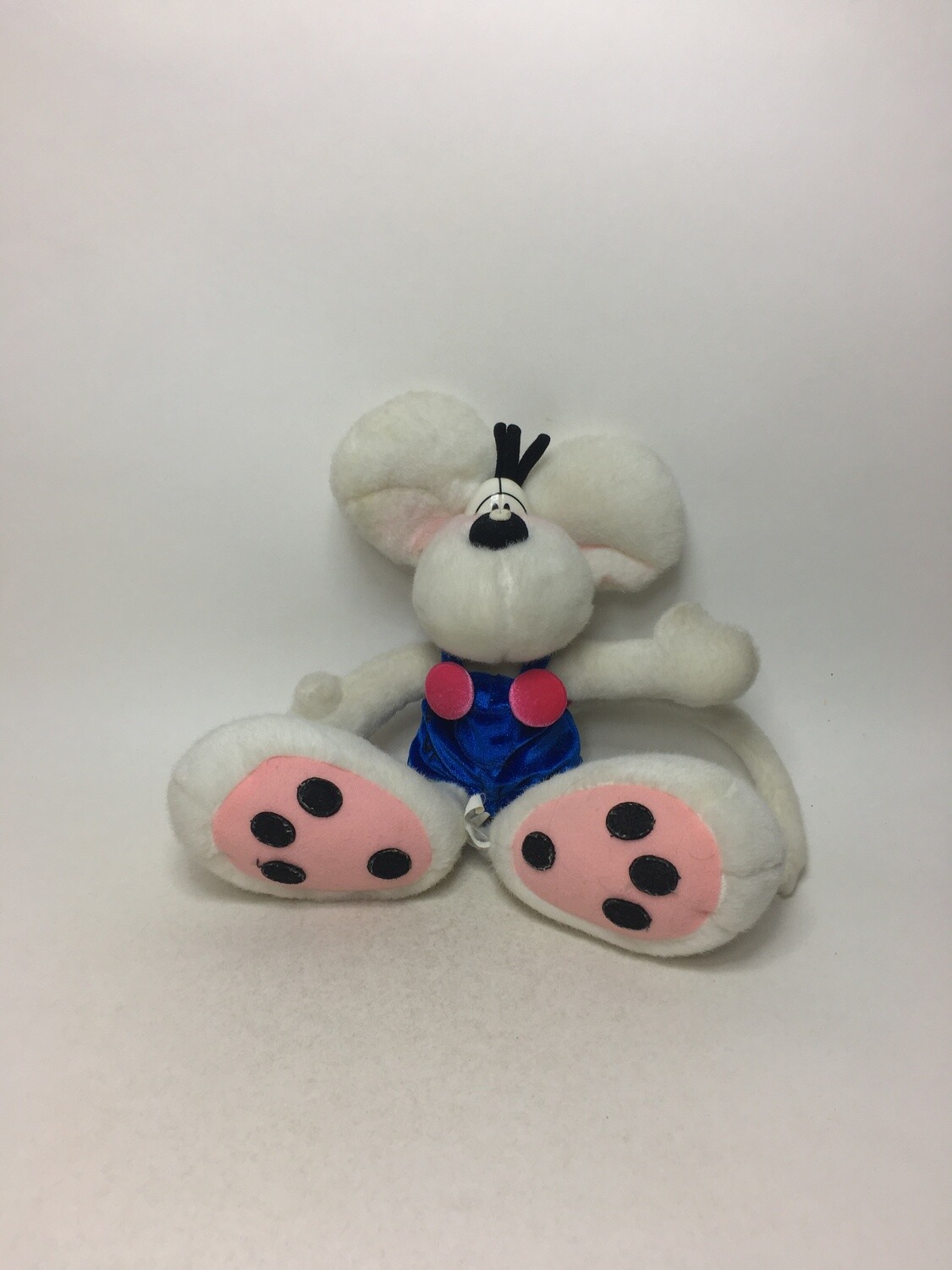 Diddl Maus Blau Rosa 30cm ( beliebt )