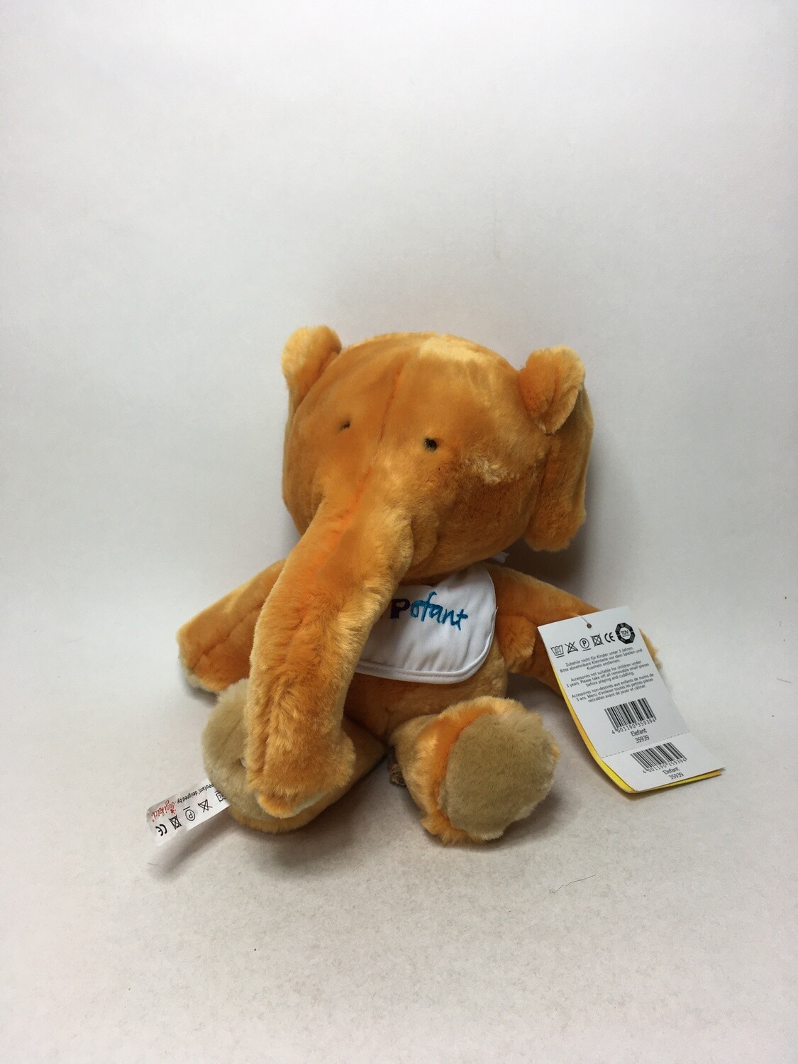 Elefant Hippofant Sigikid stehend 30cm Neuwertig mit Etikett