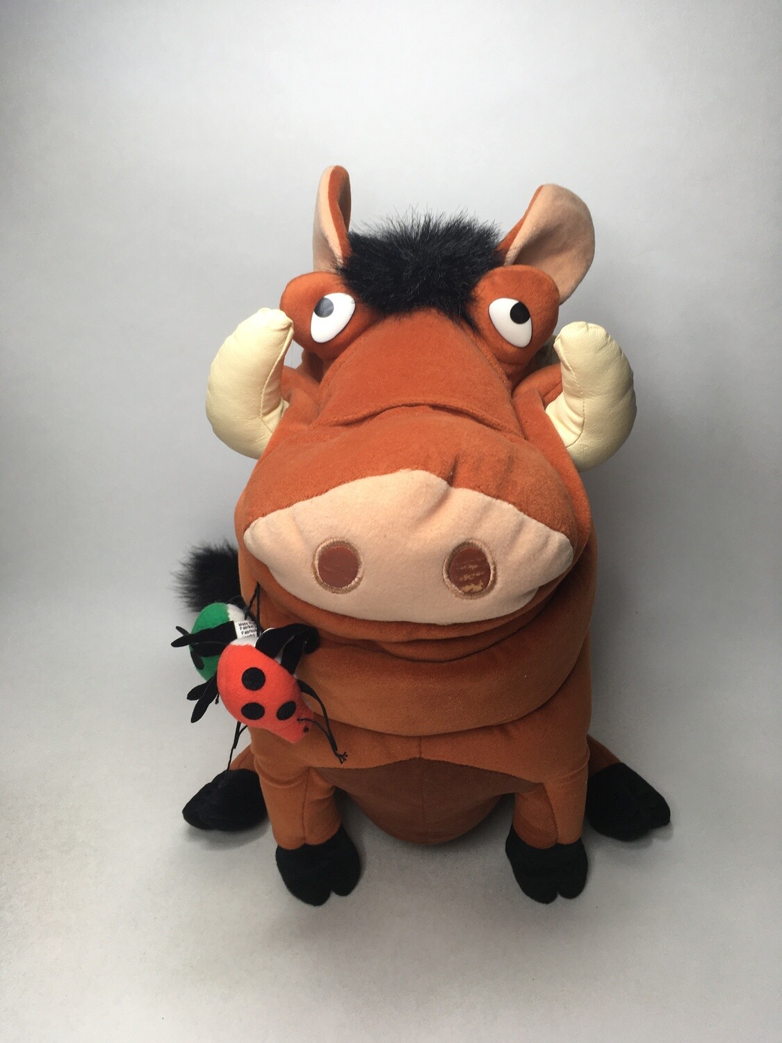 Disney König Der Löwen Pumbaa Warzenschwein sitzend 43cm Neuwertig mit Etikett