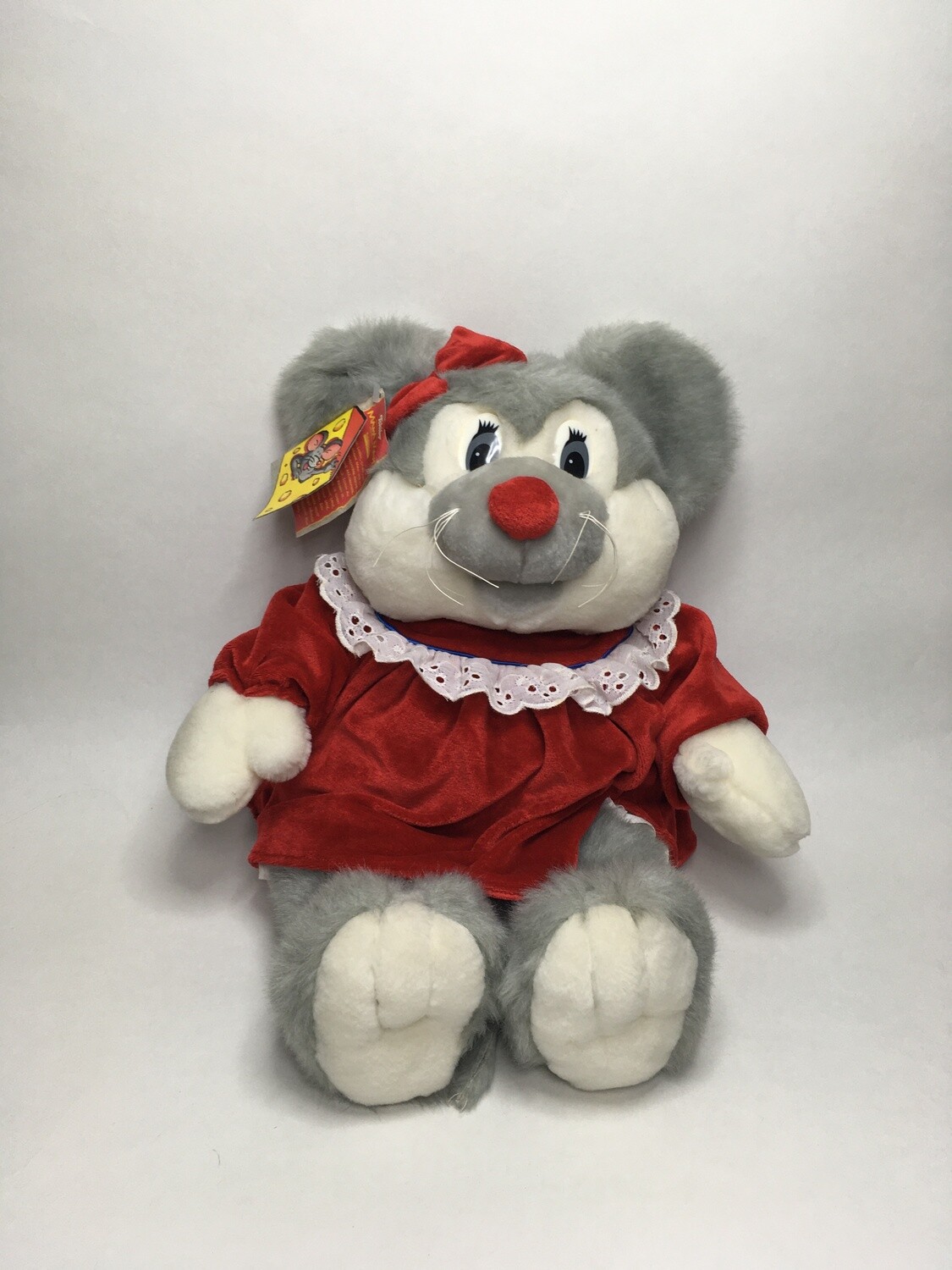 Maus Tchibo stehend 45cm Neuwertig mit Etikett