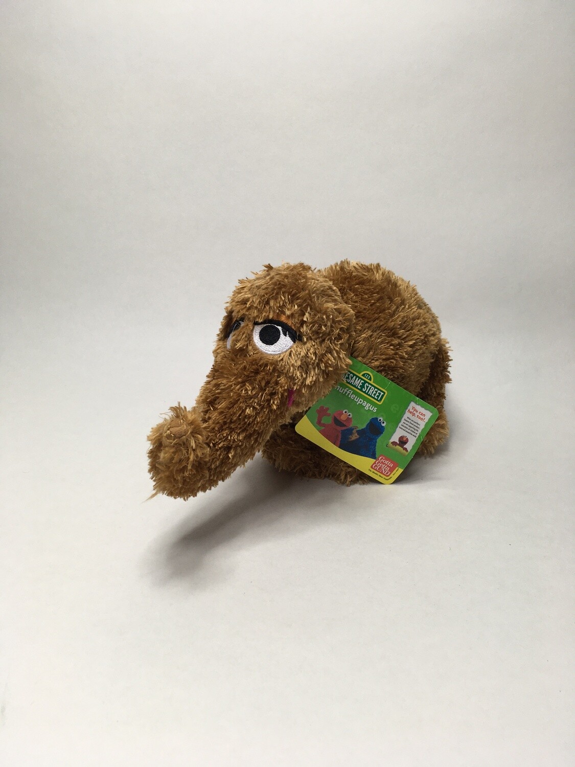 Sesamstrasse Elefant Snuffleupagus stehend 17cm Neuwertig mit Etikett