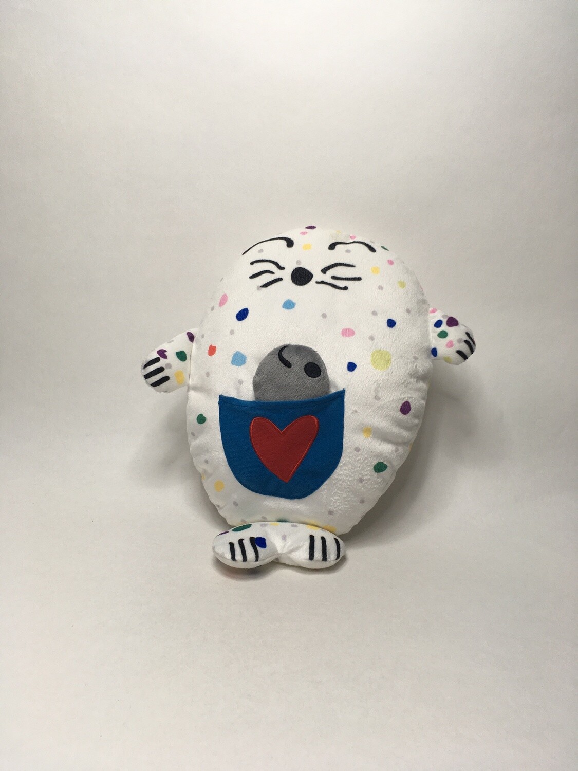 Robbe stehend 30cm ( beliebt )