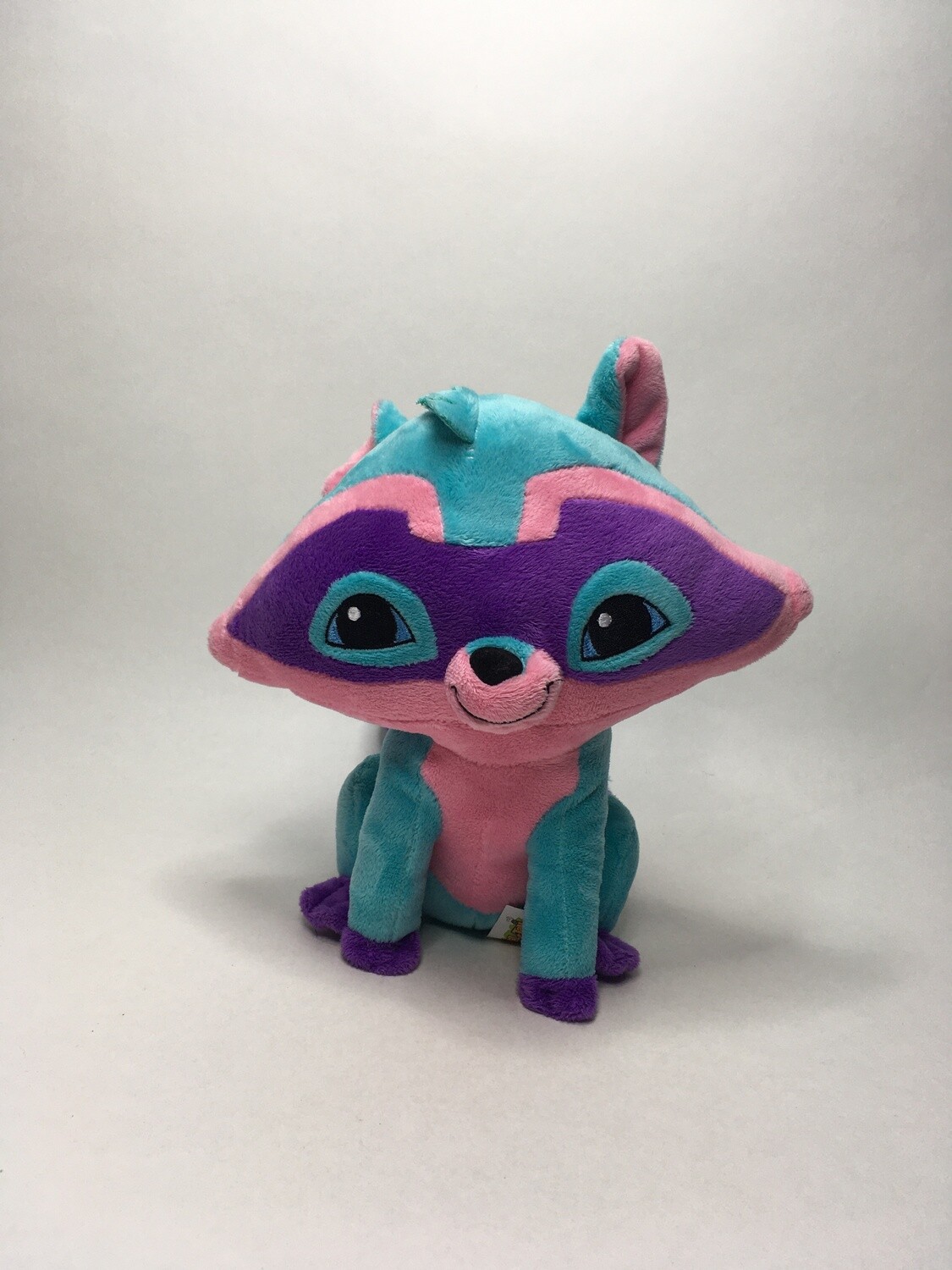 Waschbär Whitehouse sitzend 27cm selten