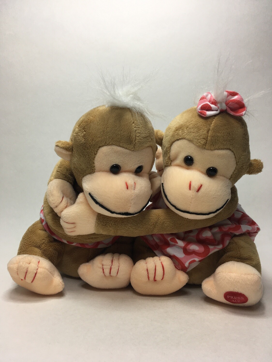 Affe TE mit Geräusch stehend 28cm selten