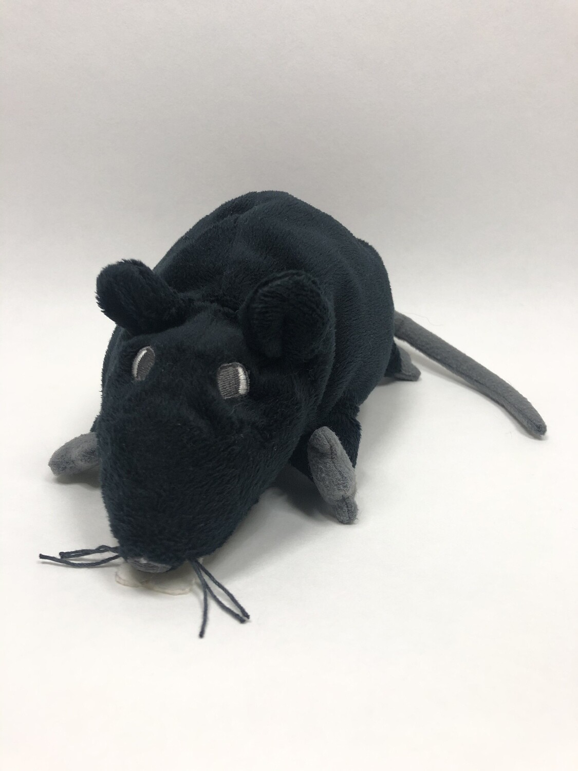 Maus / Ratte schwarz liegend 40cm ( beliebt )