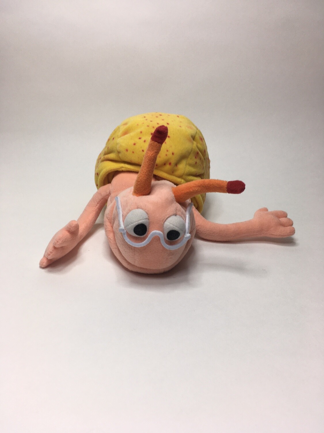 Schnecke Sesamstraße Sesame Workshop Handpuppe liegend 40cm selten