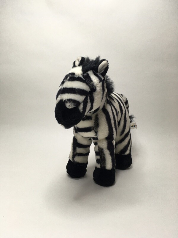 Zebra Toy Time stehend 27cm selten