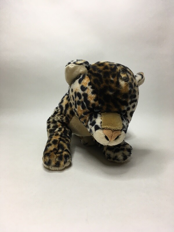 Leopard Centor sitzend 30cm selten