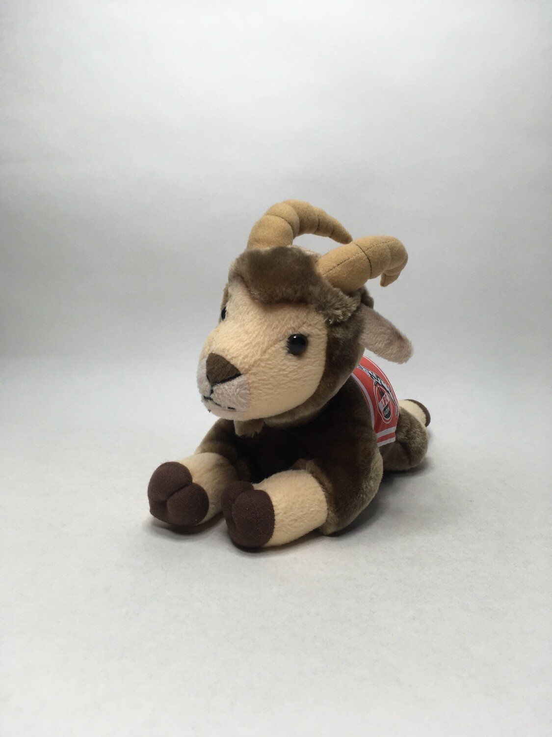 Geißbock Hennes Maskottchen 1.FC Köln liegend 30cm selten
