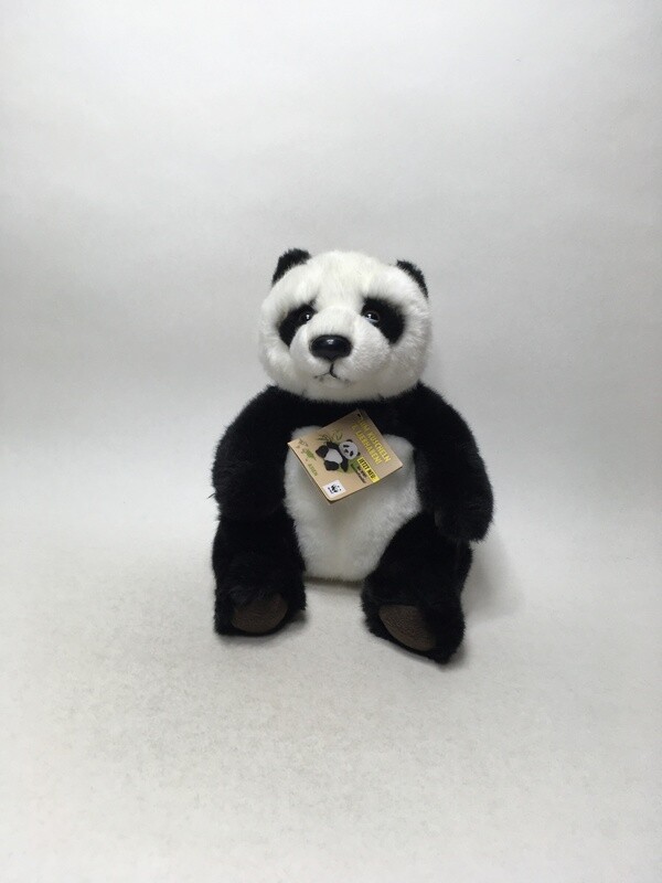 WWF Panda sitzend 27cm selten Neuwertig mit Etikett ( beliebt )
