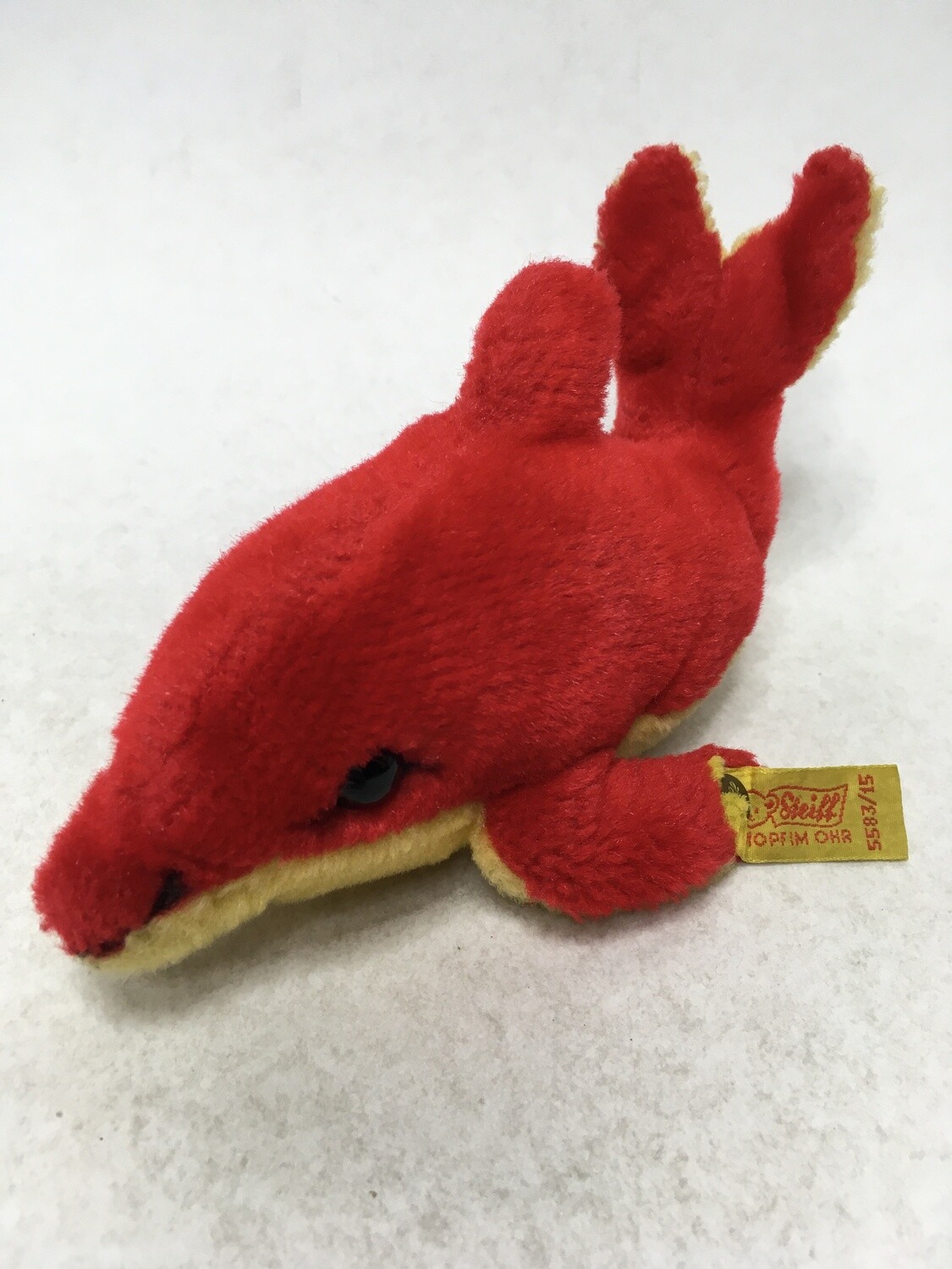 Steiff 5583/15 Delfin liegend 18cm Mega selten