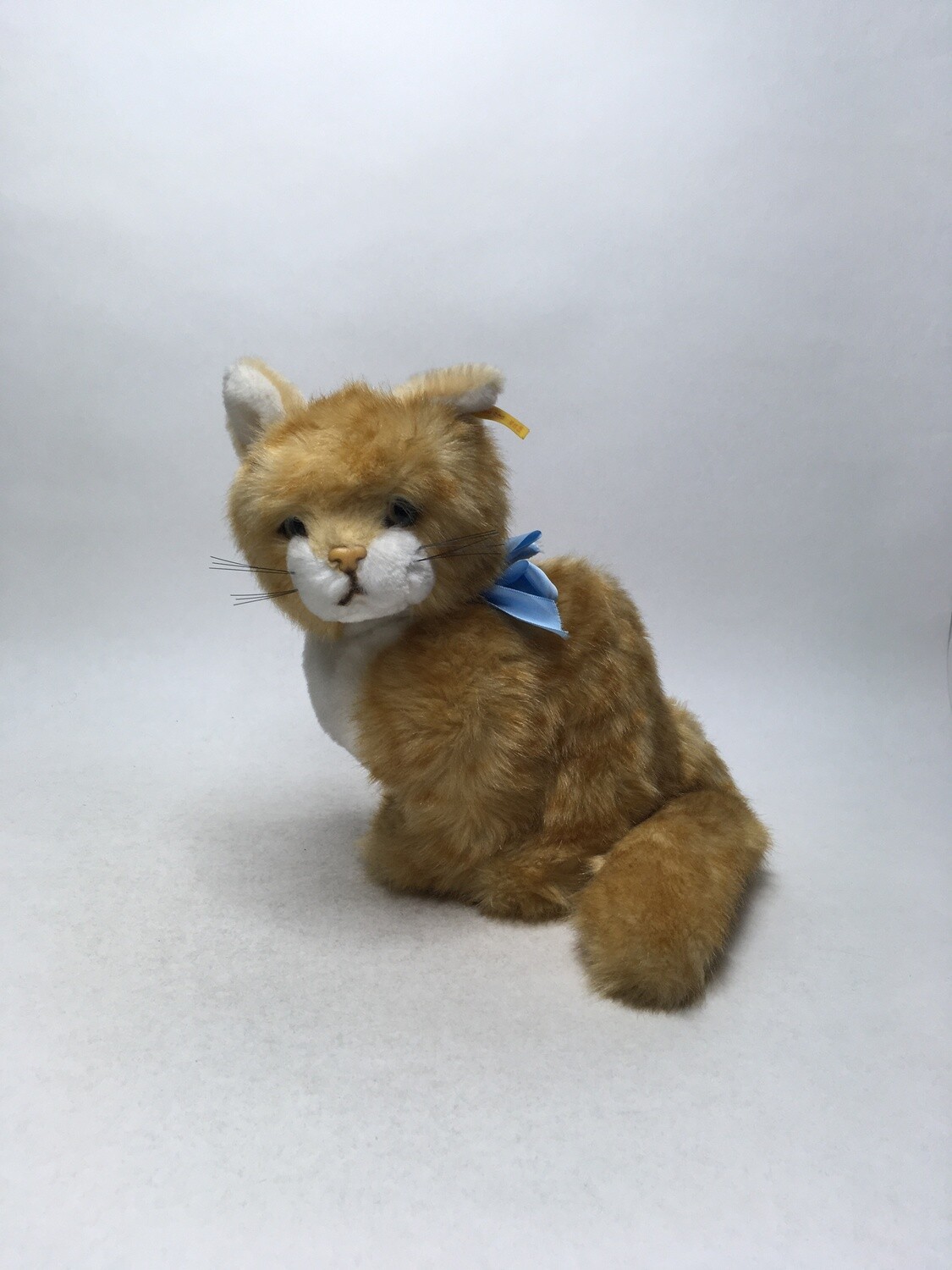 Steiff Katze 074486 sitzend 25cm selten