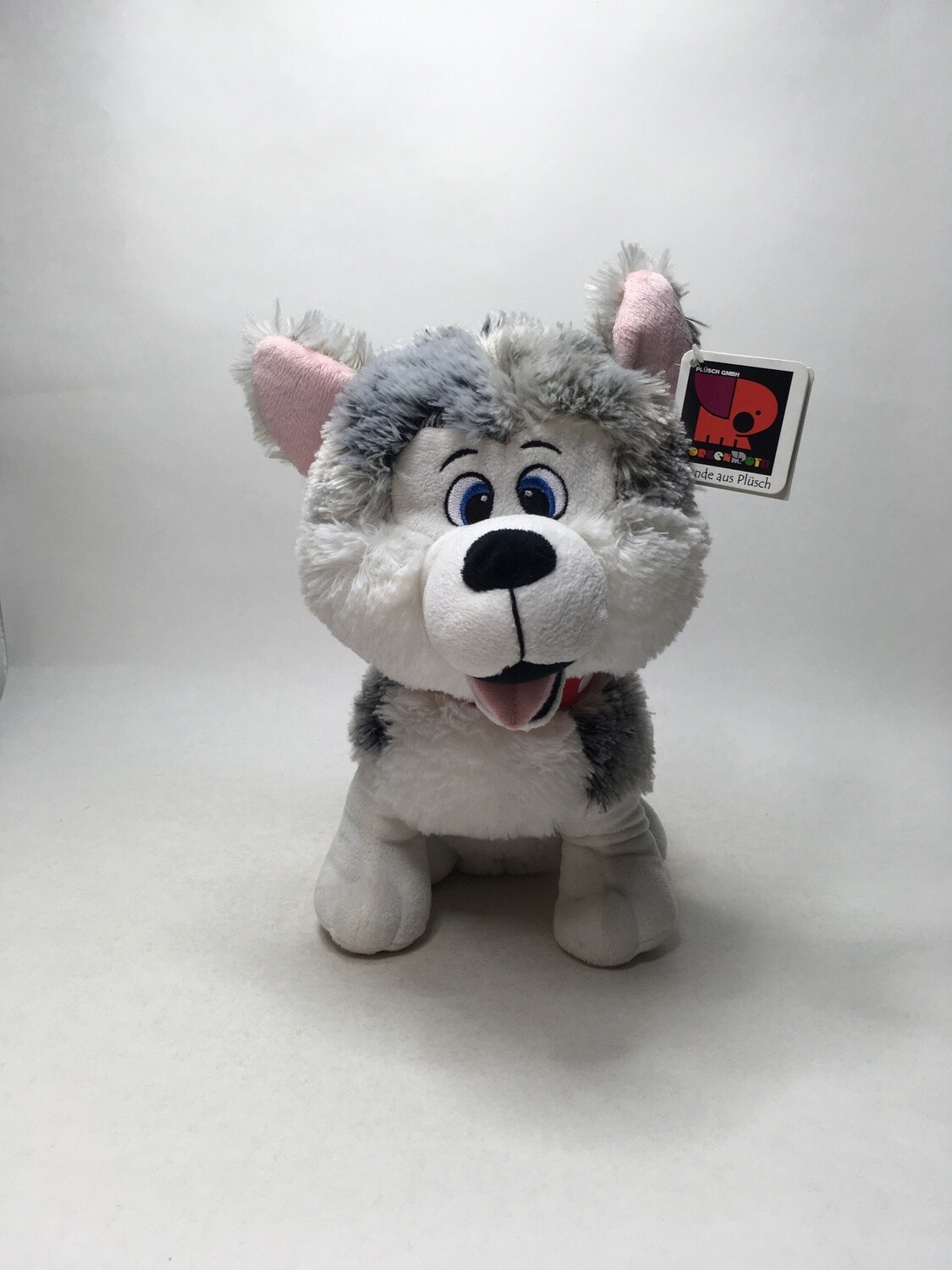 Hund Morgenroth sitzend 32cm Neuwertig mit Etikett