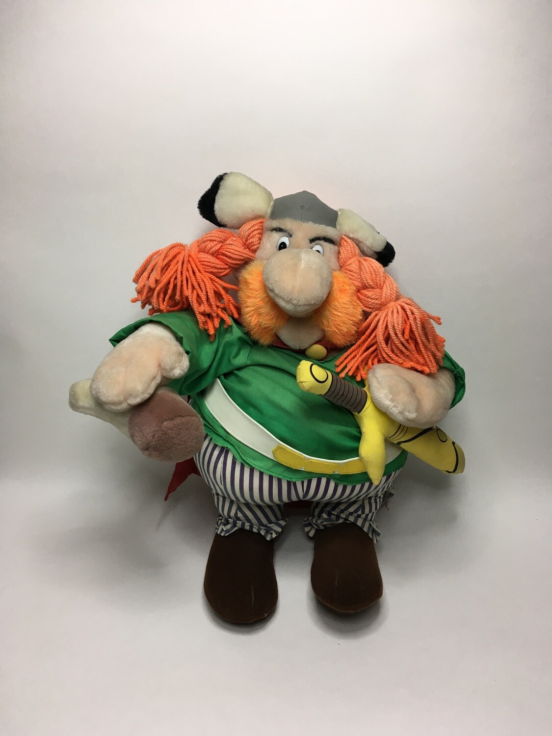 Asterix und Obelix Zauberer Abraracourcix stehend 50cm Mega Rarität