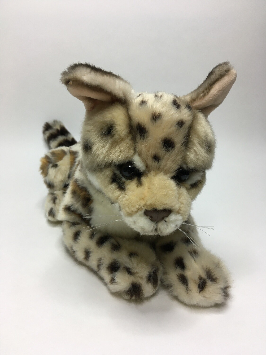 Ozelot / Leopard Uni Toys liegend 45cm Mega selten