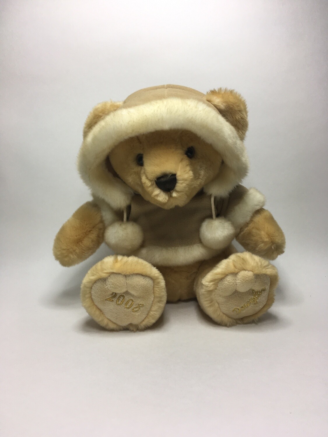 Teddy Douglas sitzend 35cm selten