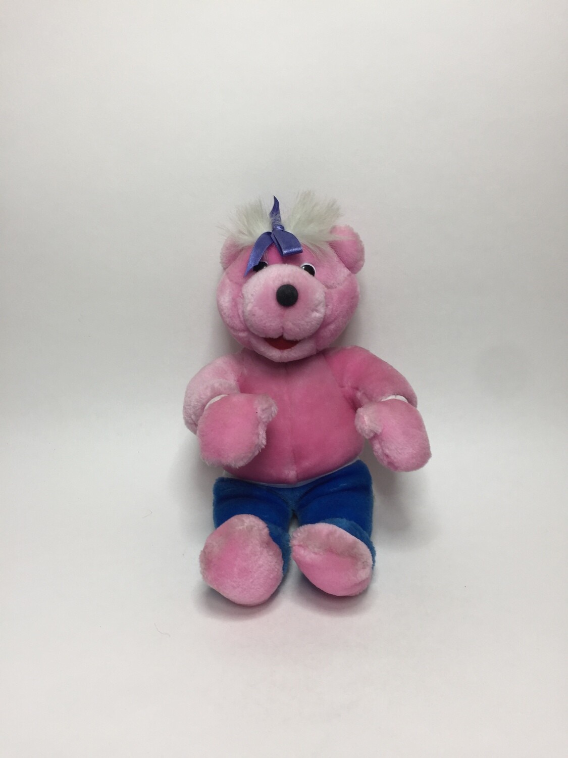 Käptn Blaubär’s Enkelkind Bärchen Rosa Schmidt stehend 30cm selten