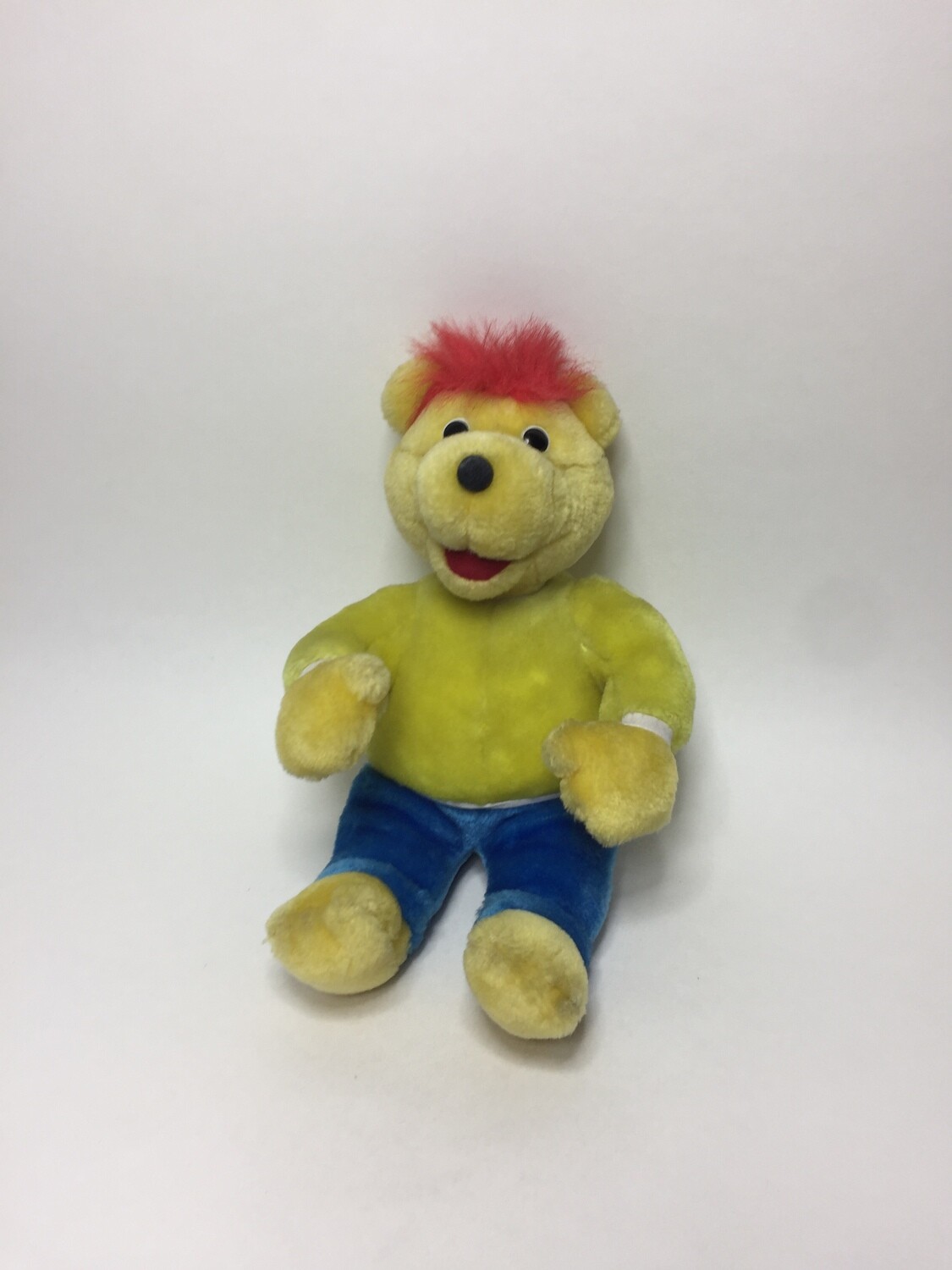 Käptn Blaubär’s Enkelkind Bärchen Gelb Schmidt stehend 30cm selten