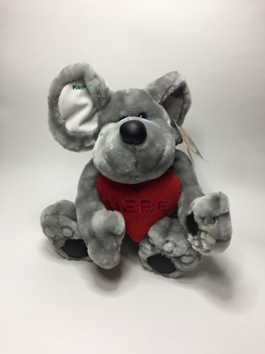 Nur Die Liebe zählt Maus Mr. Nudlz mit Aufnahme Funktion Sat.1 stehend 40cm Sammlerstücke