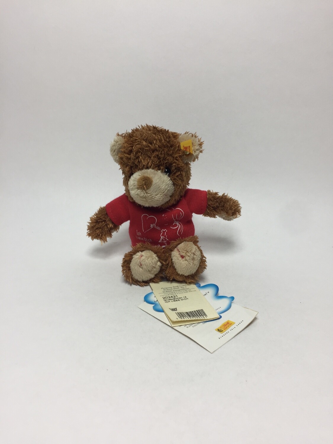 Steiff Teddy 202421 stehend 20cm Neuwertig mit Etikett