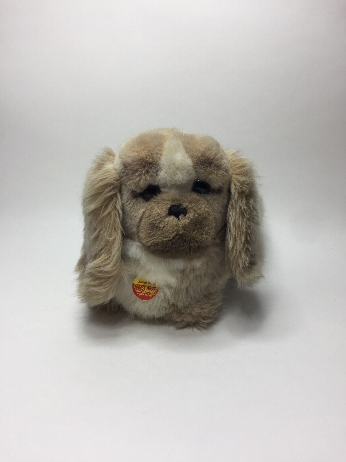 Steiff Hund Junior Peky Pekinese liegend 28cm selten