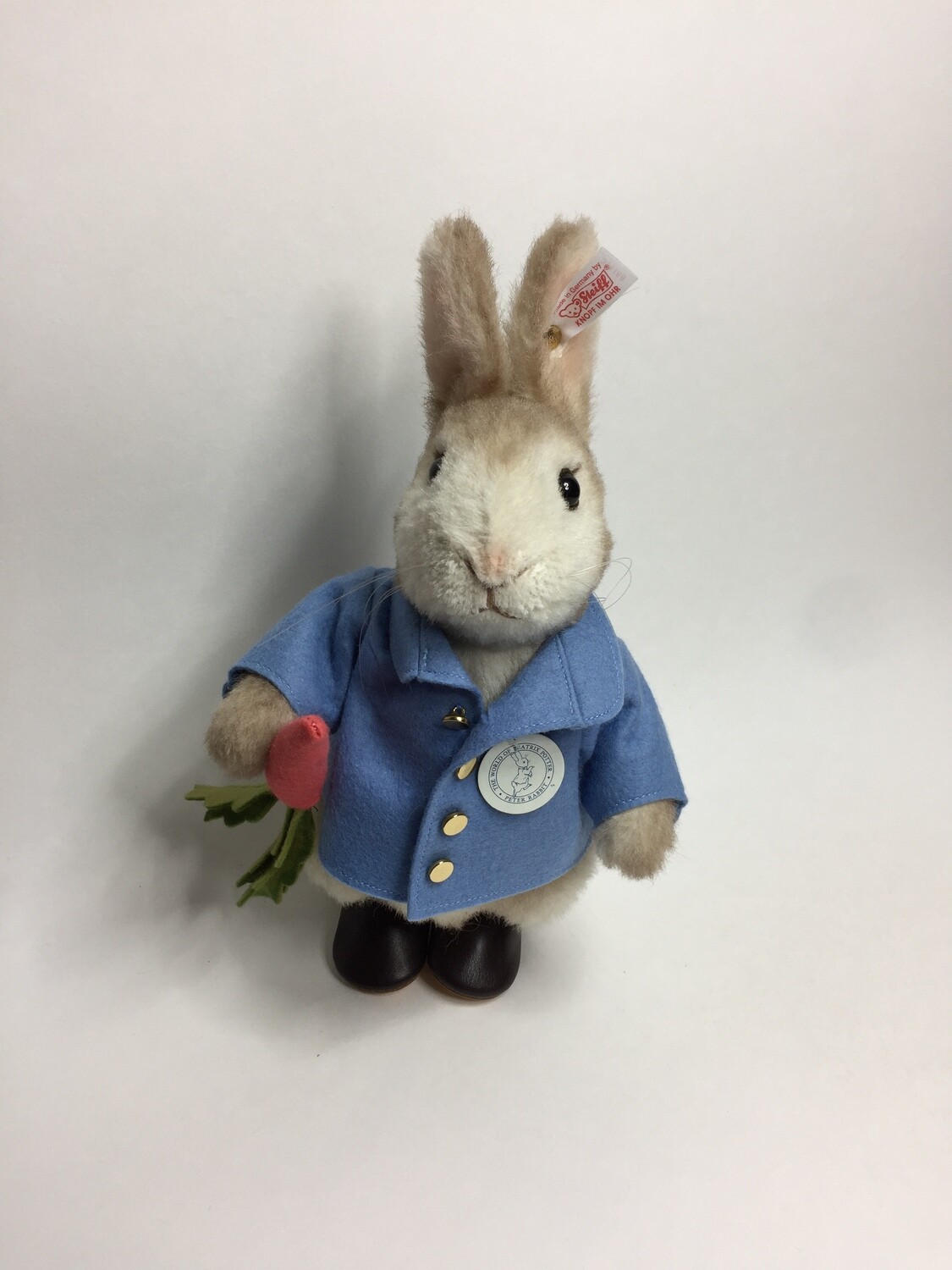 Steiff Hase Peter Rabbit 354168 Limitiert stehend 30cm Sammlerstück Neuwertig mit Etikett