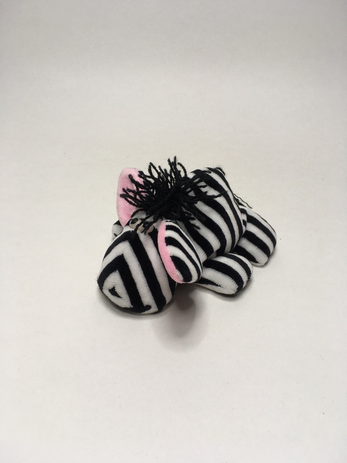 Perlsacktier Das Zebresel liegend 13cm Kult Mega selten