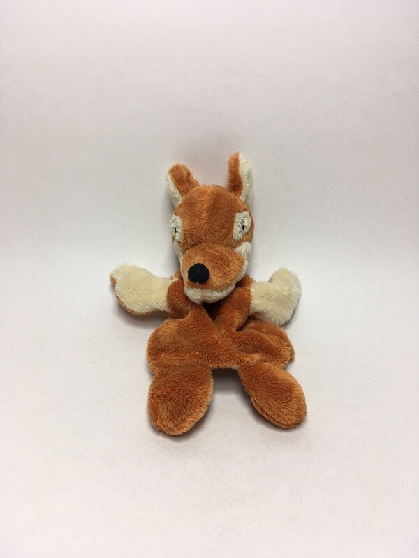 Unser Sandmännchen Handpuppe Herr Fuchs Heunec stehend 30cm Rarität ( beliebt )