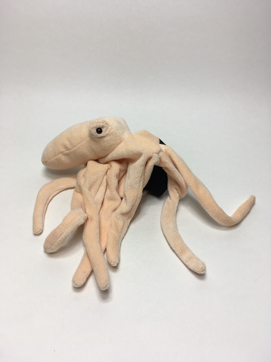 Krake, Krebs, Tintenfisch, Oktopus, Hummer Butlers Handpuppe liegend 25cm selten