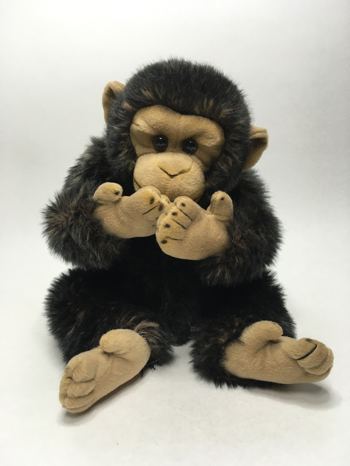 Affe Uni Toys „nichts sagen, nichts sehen nichts hören stehend 33cm Sammlerstück