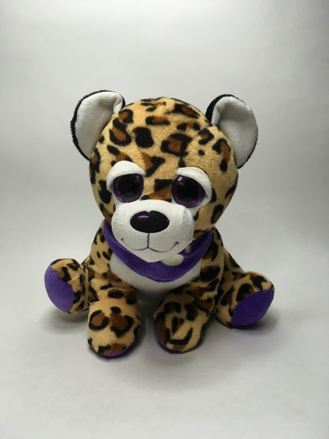 Leopard Morgenroth sitzend 33cm selten