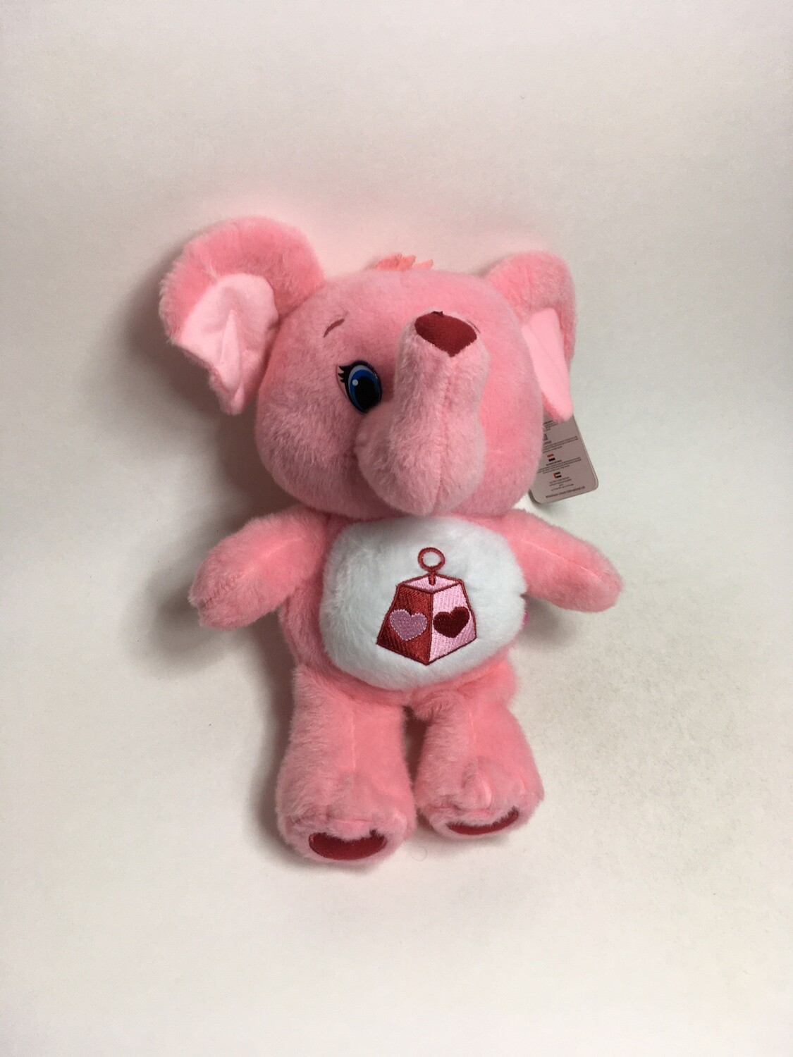 Glücksbär Care Bears Pink Dumbo Großherz Elefant stehend 35cm mit Etikett