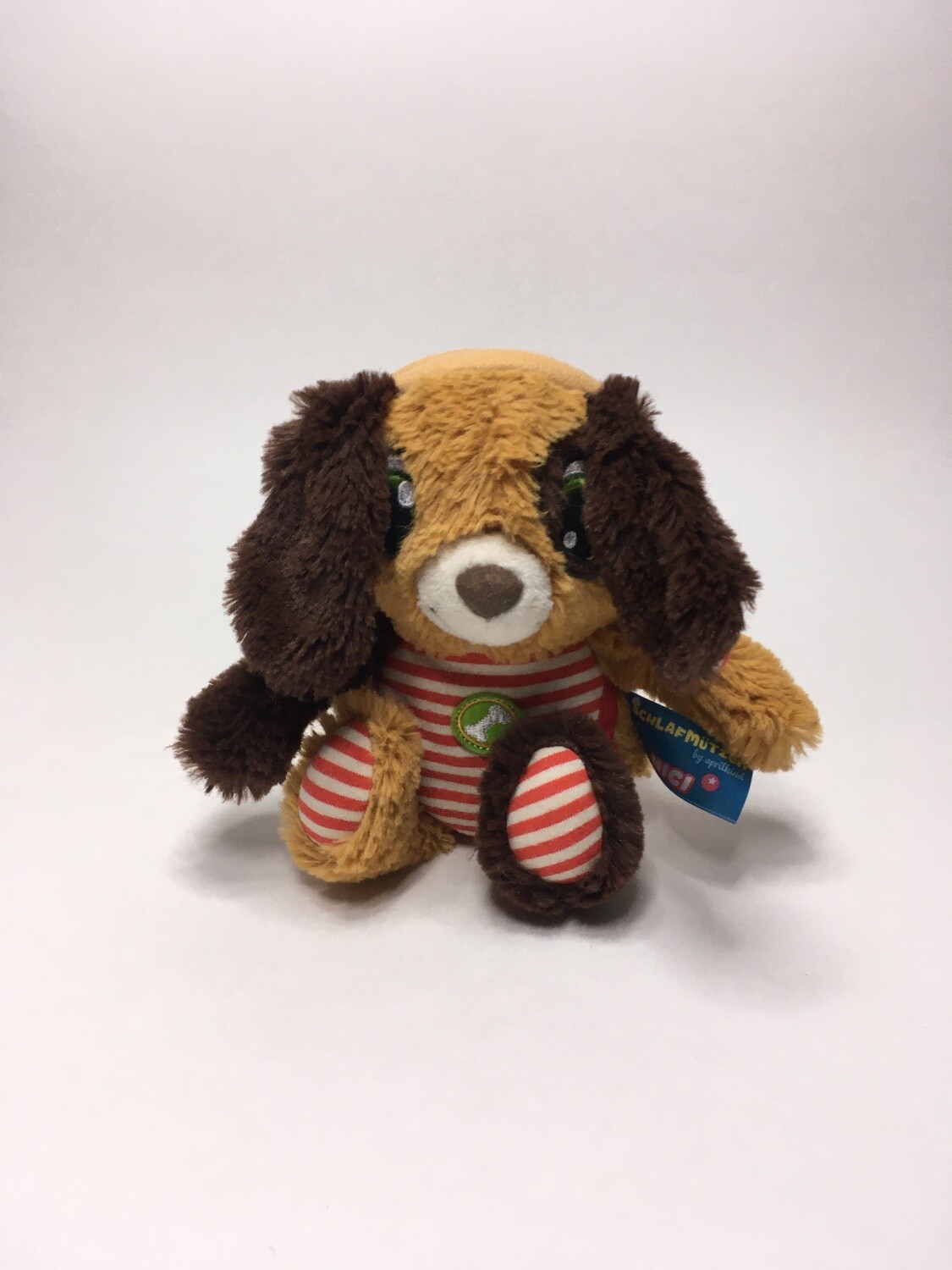 Nici Schlafmütze Hund stehend 22cm selten