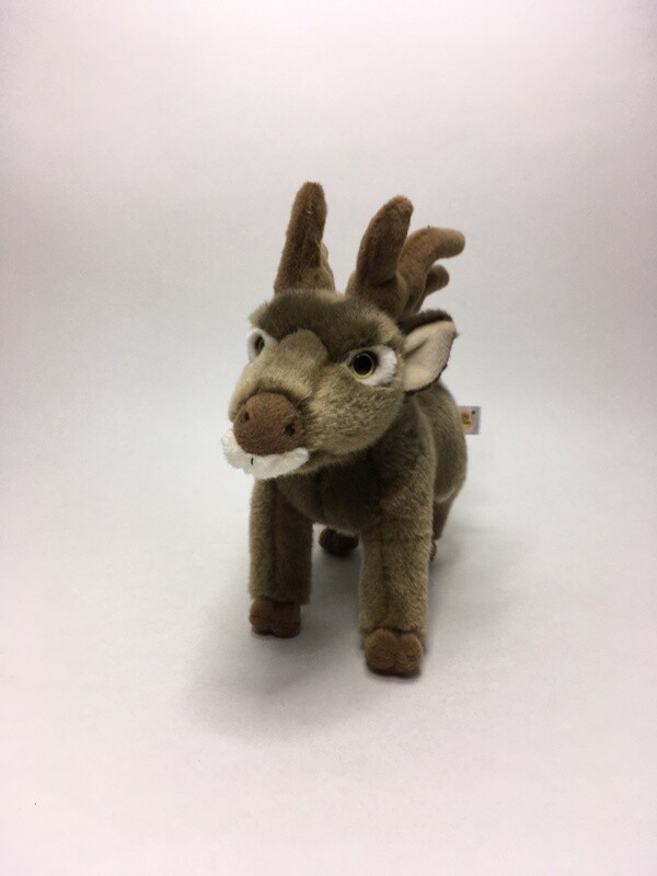 Elch Bauer stehend 25cm selten